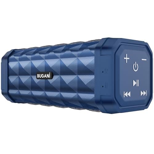 Bluetooth Speaker M99 Blue Speaker Bluetooth Wireless, Louder Volume, Stereo Sound, 24H Playtime, 100ft Wireless Range, IPX5 Waterproof, Built-in...
