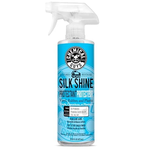 Pansement et protecteur pulvérisable sec au toucher Silk Shine de Chemical Guys pour pneus, garnitures, vinyle, plastique et plus encore, sans danger pour les voitures, les camions,...