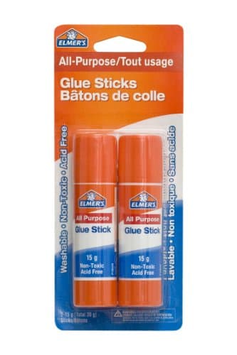 Elmer's All-Purpose Glue Sticks, 15G, 0.53-Ounce Each, 2-Pack (60594Q)