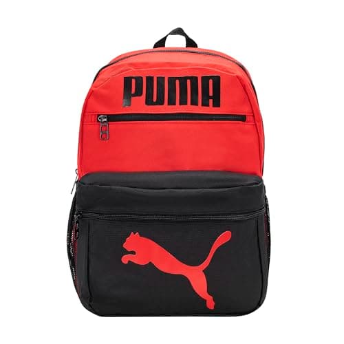 PUMA Meridian Sac à dos pour enfant Noir/rouge Taille unique