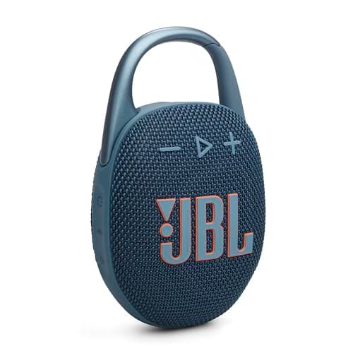 JBL Clip 5 - Ultra-Portable, Waterproof and Dustproof Bluetooth Speaker, Integrated Carabiner, Up to 12 Hours of Play, Made in Part with Recycled...