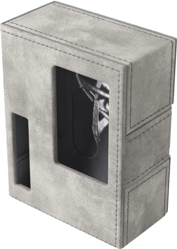 Gamegenic Arkham Horror Investigator Deck Box: Guardian (Grey) 60 CT - Durable and Sturdy TCG, OCG Card Storage – Compatible with Arkham Horror
