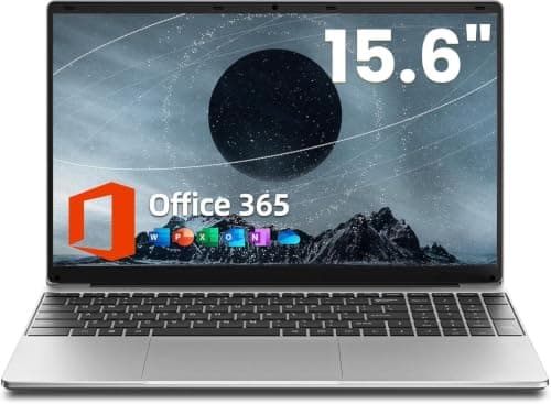 jumper Laptop 15.6 Inch FHD IPS Display, 12GB RAM 512GB ROM, Windows 11 Computer with Office 365 Subscription, 38Wh Battery, 2 Stereo Speakers,...