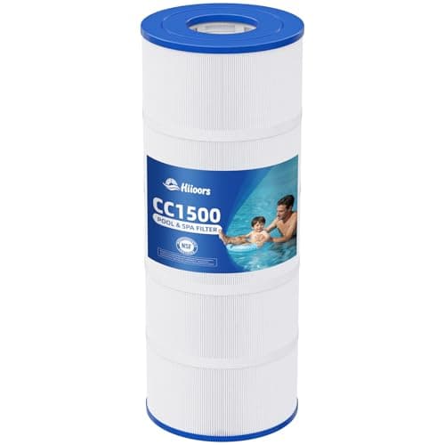 Hiioors CC1500e Pool Filter Cartridge, Compatible with Hayward X-Stream CC1500, Replaces Hayward CCX1500RE, Pleatco PXST150, Unicel C-8316, Filbur...