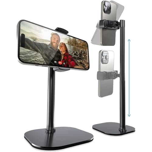 COOPER ChatStand, support de téléphone portable réglable pour bureau, support de téléphone portable pour bureau, support iPhone pour Apple iPhone, support cellulaire bureau, convient...