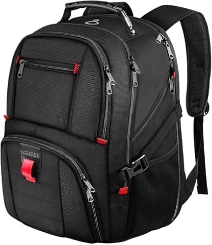 YOREPEK Travel Backpack, Extra Large 50L Laptop Backpacks for Men, Water Resistant College Backpacks Airline Approved Business Work Bag with USB...