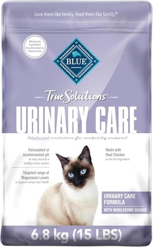 Blue Buffalo True Solutions Natural Urinary Care Dry Cat Food 15-lb