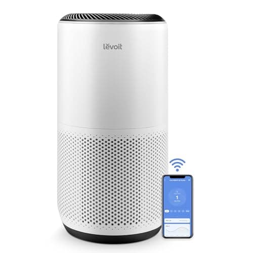 Purificateurs d'air LEVOIT pour grande pièce jusqu'à 1733 pi² avec mode veille HEPA, AHAM VERIFIDE, Smart WiFi, mode automatique et moniteur de qualité de l'air, supprime...