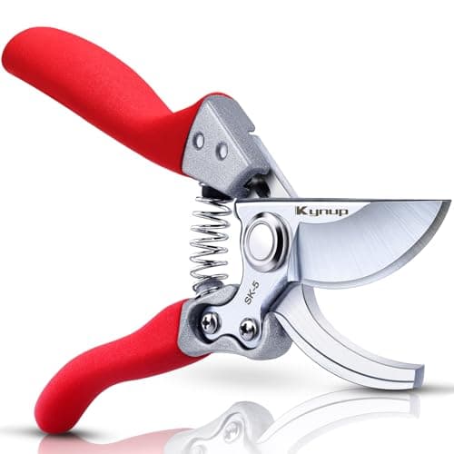 Sécateur Kynup, outils de jardinage, cisailles de jardin, robustes, capacité de coupe jusqu'à 1 pouce, poignée souple, ciseaux d'élagage de jardin pour branches...
