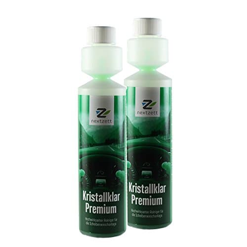 nextzett 92180915 Kristall Klar Concentré de liquide de lave-glace, 8,5 onces, paquet de 2