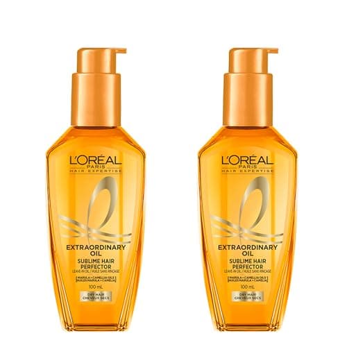 L'Oréal Paris Hair Expertise Extraordinary Oil Sublime Hair Perfector, Hair Serum, Pack of 2, 200ml