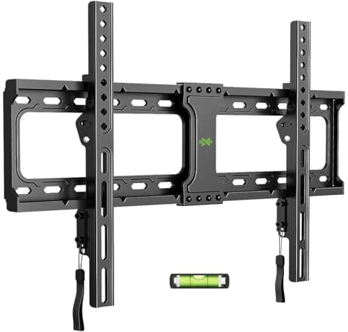 USX MOUNT Fixed TV Wall Mount for 37-82 Inch TVs up to 132 Lbs, Low Profile TV Wall Bracket Fit Wood Studs 16", 18", 24", TV Mount with Max VESA...