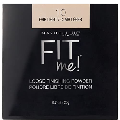 Maybelline New York Fit Me Poudre de finition libre, Fair Light, 0,7 oz.