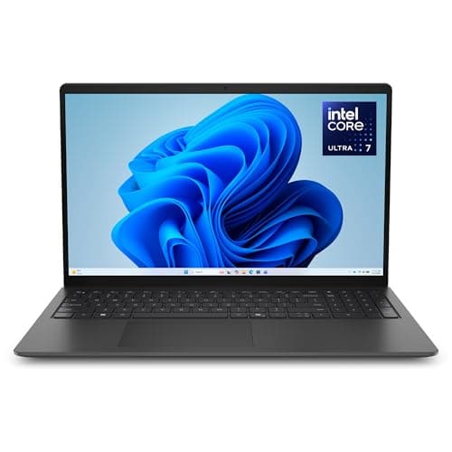 Dell 15 Laptop D15260-15.6-inch FHD 60Hz 300 nits Display, Intel Core Ultra 7 Processor 255U, Intel Graphics, 16GB Memory, 1TB SSD, English US...