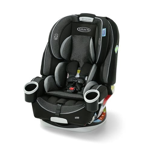 Graco 4Ever All-in-One Convertible Car Seat, 4-in-1 Baby to Big Kid Car Seat from 1.8-54 kg (4-120 lb), ProtectPlus Engi