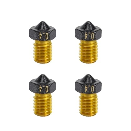 4 buses m6 antiadhésives de 0,4 mm avec revêtement PTFE, compatibles avec Anycubic Kobra Mega S X Chiron, Prusa i3 MK3S Prusa Mini Mini+ Extrudeuse V6 Hotend 3D...