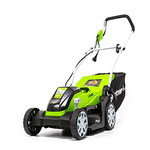 Greenworks Tondeuse à gazon filaire 14 pouces 9 A MO09B01