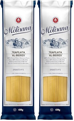 La Molisana Spaghetti N.15, 450g (Pack of 2)