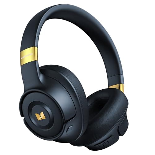 Casque Monster Persona SE ANC à réduction de bruit active, casque Bluetooth supra-auriculaire sans fil, autonomie de 60 heures, audio stéréo HiFi, basses profondes,...