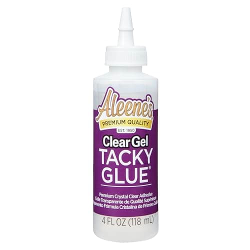 Aleene's 17374 Clear Gel Tacky Glue, 4-Ounce