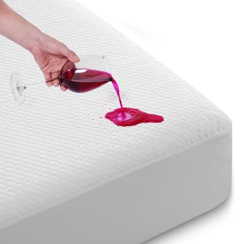 TASTELIFE Bamboo Mattress Protector Queen Size 100% Waterproof 3D Air Fabric Cooling Mattress Cover with 8”-21” Deep Pocket Soft Breathable...