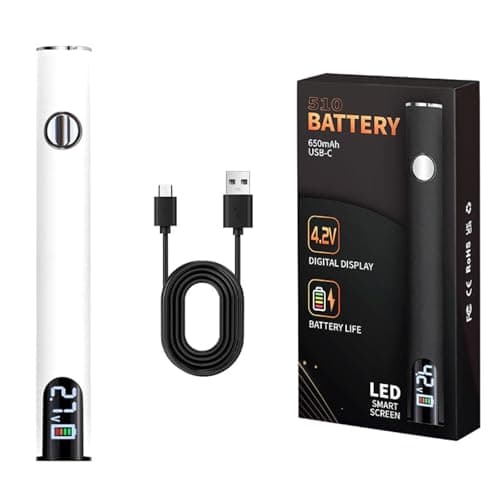Cordless Soldering Iron- 510 Threaded Battery Pen,650mAh USB Rechargeable Battery,LED Digital Display, Adjustable Temperature Soldering Kit,Solder...
