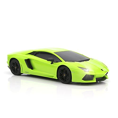 QUN FENG RC Car 1:18 Lamborghini Aventador 2.4G Radio Remote Control Cars Electric Car Sport Racing Hobby Toy Car Grade Licensed Model Vehicle for...