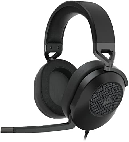 Casque de jeu filaire multiplateforme CORSAIR HS65 Surround – Dolby Atmos – SonarWorks SoundID – Compatible iCUE – PC, Mac, PS5, PS4, Xbox, Nintendo...