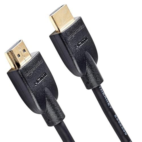 Amazon Basics Câble HDMI haute vitesse (18 Gbit/s, 4K/60 Hz) – 3 pieds, noir