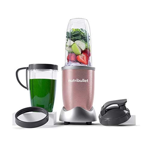 Mélangeur NutriBullet PRO à portion individuelle (900 W) en or rose (NB9-0902RG)