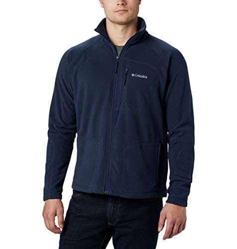 Columbia Men's Fast Trek II Full Zip Fleece, Collegiate Navy, Small