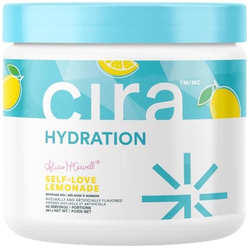 Cira Hydration Electrolytes Powder - Cira x Alicia McCarvell’s Daily Electrolyte Powder, Sugar Free w Himalayan Salt, Magnesium, & Potassium for...