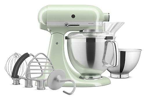 Batteur sur socle à tête inclinable série Artisan® avec pack d'accessoires haut de gamme KSM195PSPT