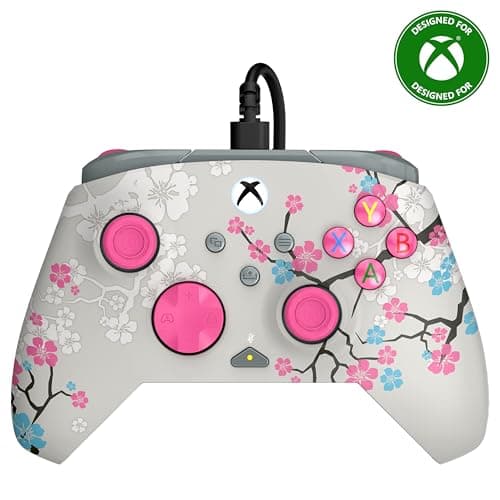 Manette filaire avancée Turtle Beach Xbox Rematch - Blossom (AMZ uniquement)
