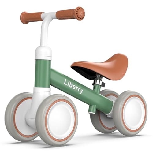Liberty Vélo d'équilibre pour bébé avec siège réglable, premier jouet à enfourcher pour tout-petits de 1 à 2 ans, cadeau d'anniversaire pour garçons et filles