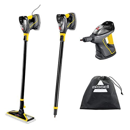 Vadrouille à vapeur 3-en-1 robuste BISSELL Power Steamer et SteamShot portatif pour une utilisation intérieure et extérieure : garage, atelier, automobile, véhicules récréatifs,...