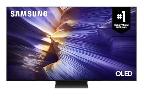 SAMSUNG 55-Inch OLED S90F 4K Smart TV, AI Gen 3 Processor, HDR+, 144Hz, Laser Slim Design, Q-Symphony, AI Game Mode, Game Hub, FreeSync Premium Pro...