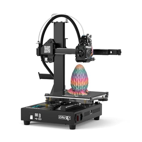TRONXY Petite imprimante 3D haute vitesse, mini-imprimante 3D de bureau CRUX 1S pour débutants, tête d'impression proximale avec feuilles chauffantes en céramique, taille de construction...