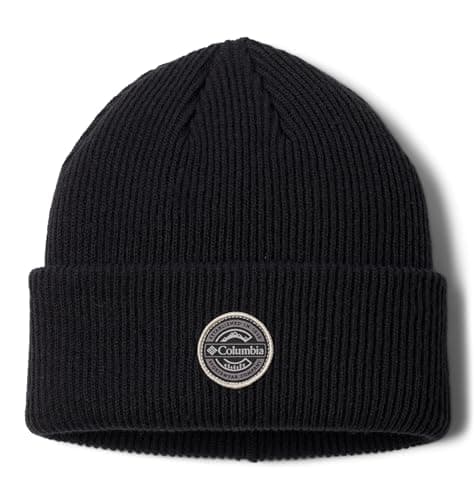 Columbia Provisions Bonnet à revers unisexe, noir/C Sportswear, taille unique