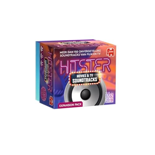 Jumbo Hitster, bandes sonores de films et de séries télévisées, ensemble d'extension, jeu de société, jeu de musique, jeu d'action