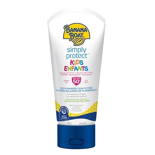 Lotion écran solaire pour enfants Banana Boat Simply Protect, FPS 50+