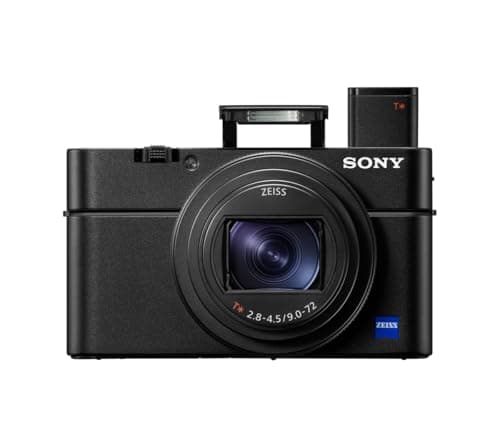 Appareil photo compact Sony RX100 VII Premium avec capteur CMOS empilé de type 1.0 (DSCRX100M7/B)