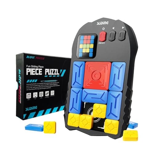 BEBESIRI Super Slide Puzzle Game - Plus de 500 niveaux de casse-tête | Jouet de puzzle coulissant électronique pour tous les âges | Déblocage amusant...