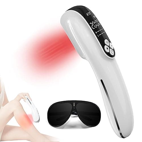 Red Light Therapy Device, Portable Red Light Therapy for Body Pain Relief, 605nm&808nm Light Therapy Device for Knee, Shoulder, Back, Muscle &...