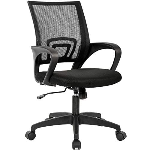 BestOffice Home Office Chair Ergonomic Desk Chair Mesh Computer Chair with Lumbar Support Armrest Executive Rolling Swivel Adjustable Mid Back Task...