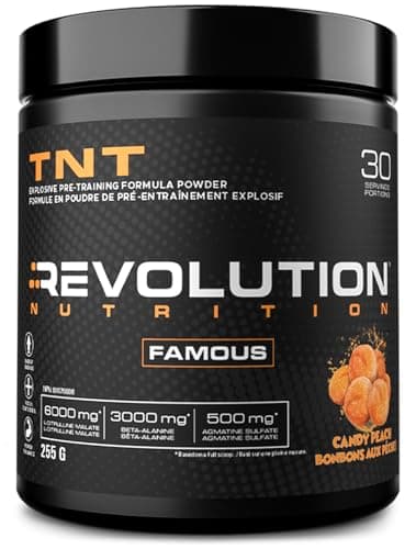 Revolution Nutrition, TNT, Pre-Workout Powder, Pumps & Strength, Extreme Intensity, Hyper Concentrate, Citrulline Malate 2:1, Beta Alanine,...