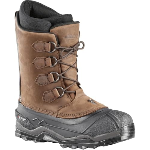 Baffin Men's Control Max Snow Boots, Worn Brown, 9 M US