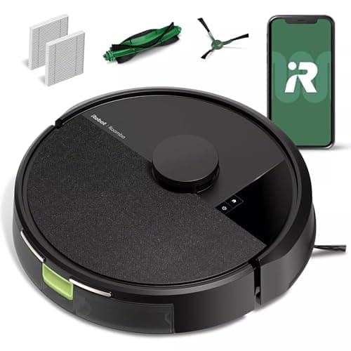 iRobot Roomba 104 Vac Robot Vacuum - Intense Power-Lifting Suction, Smart & Fast Home Mapping, Ideal for Pet Hair, LiDAR Navigation, Multi-Surface...