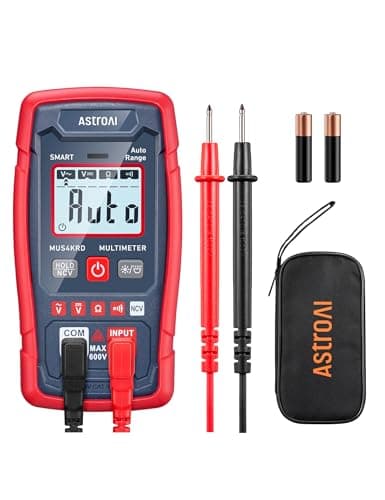AstroAI Digital Multimeter 4000, Auto-Ranging Voltmeter with Smart Mode, Volt Meter with Non-Contact Voltage Function, Fast Accurately Measures...