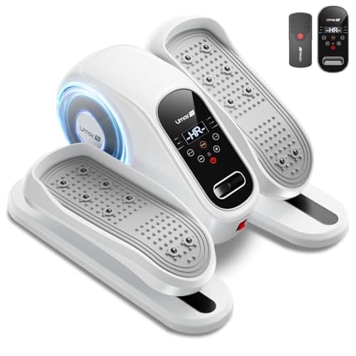 UMAY Under Desk Elliptical Machine Electric Eclipse Leg Exerciser
